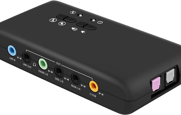 USB Sound card 7.1 for bass shakers