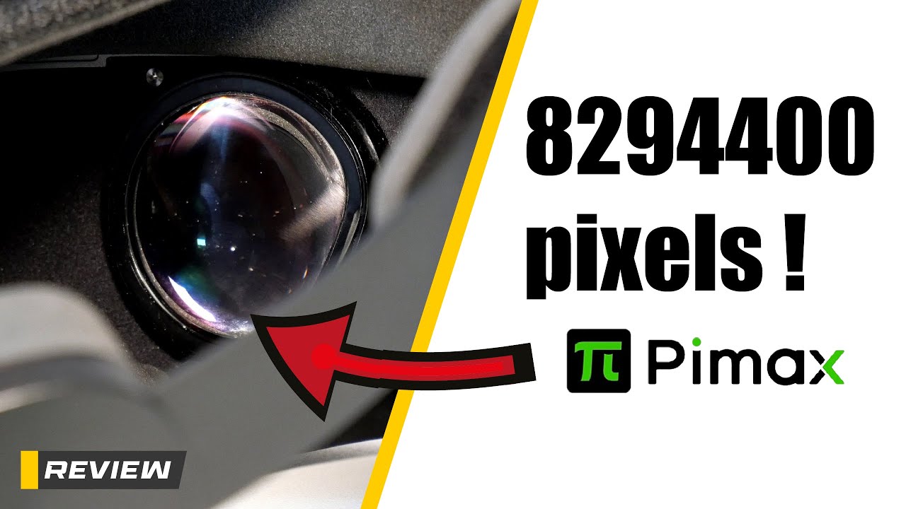 Pimax Crystal VR Headset, PCVR & Standalone VR