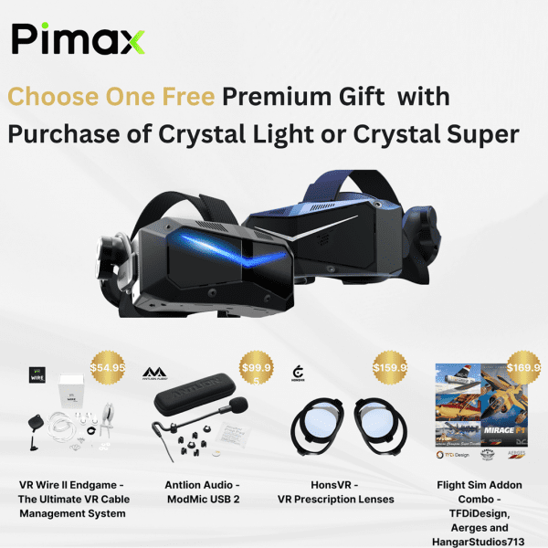 Pimax “Fall Into Immersion” Event is Live: Claim Free VR Accessories & Add-Ons!