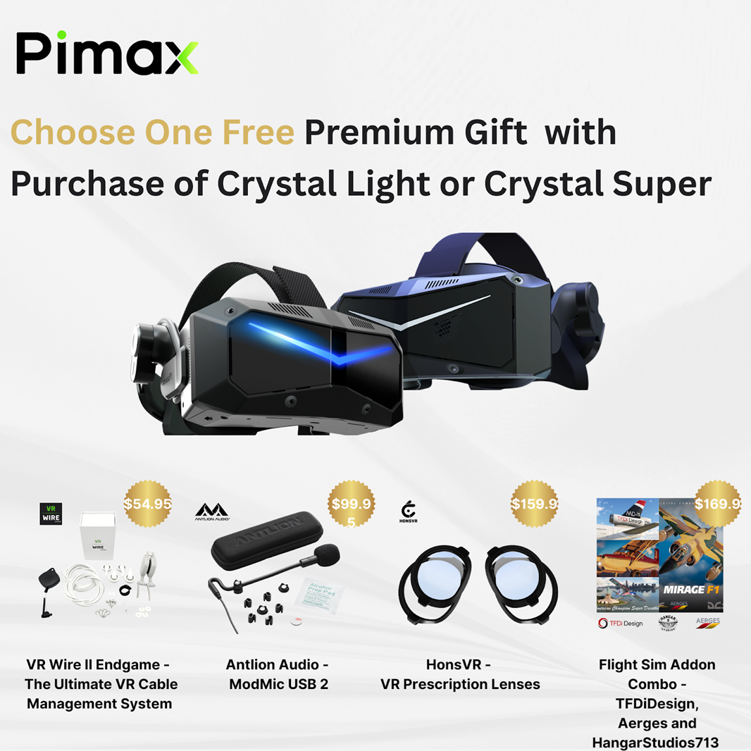 Project Free Fall Vr Pimax “Fall Into Immersion” Event is Live: Claim Free VR Accessories ...